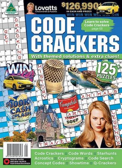 Lovatts Code Crackers magazine cover