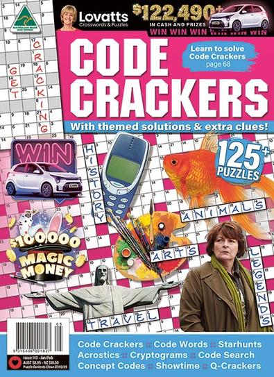 Lovatts Code Crackers magazine cover