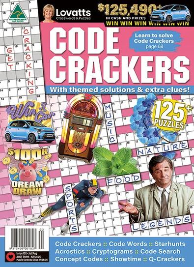 Lovatts Code Crackers magazine cover