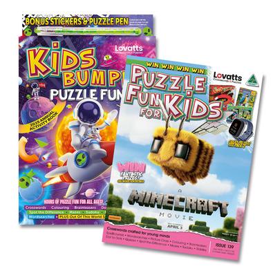 Lovatts Puzzle Fun for Kids magazine cover