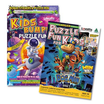 Lovatts Puzzle Fun for Kids magazine cover