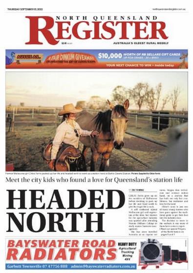 North Queensland Register newspaper cover