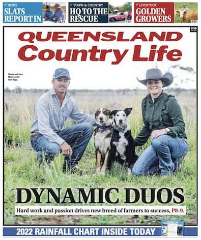 Queensland Country Life newspaper cover
