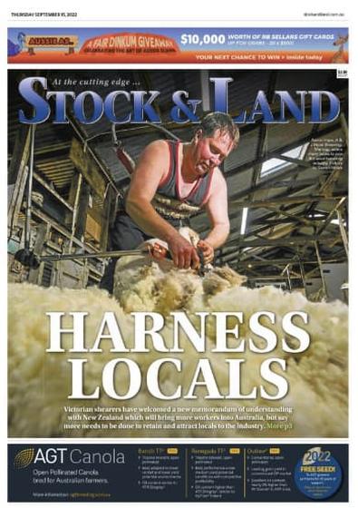 Stock and Land newspaper cover