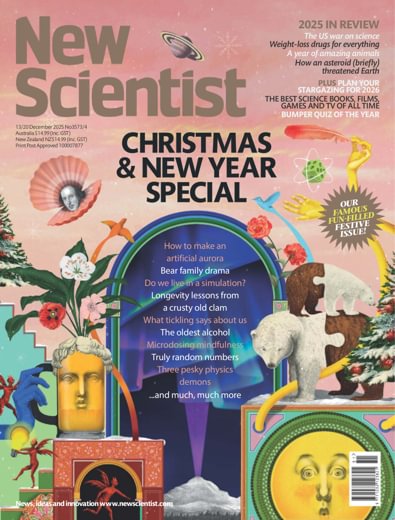 New Scientist magazine cover