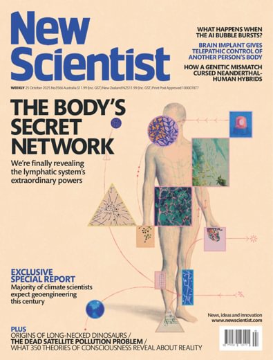 New Scientist magazine subscription New Scientist magazine cover