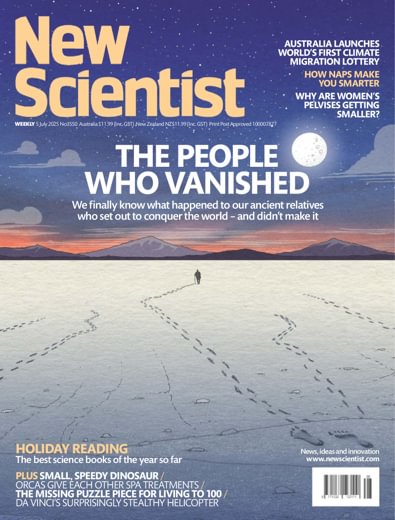 New Scientist magazine cover