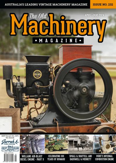 The Old Machinery Magazine cover