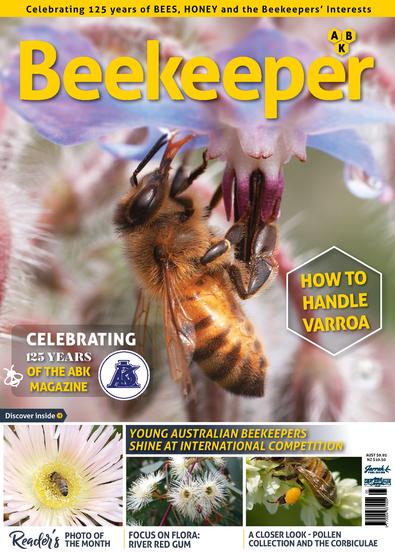 The Australasian Beekeeper magazine cover