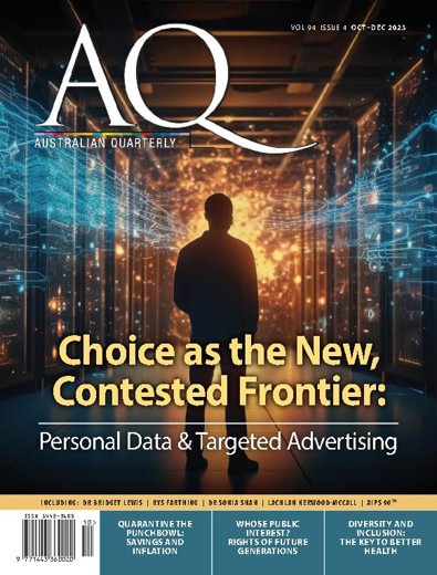 AQ: Australian Quarterly magazine cover