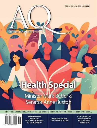 AQ: Australian Quarterly magazine cover