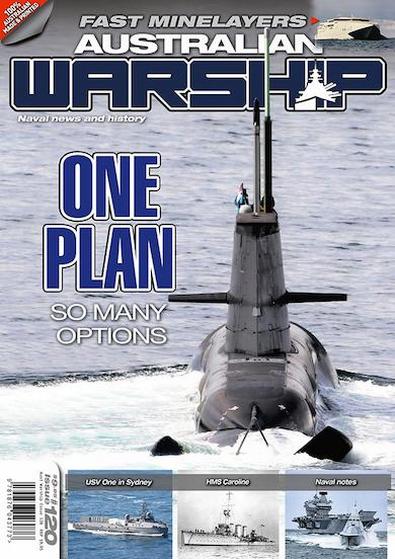 Australian Warship magazine cover