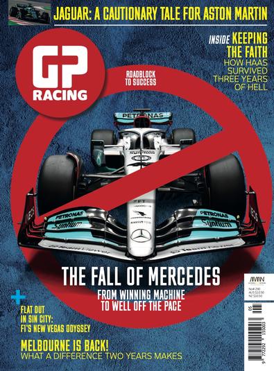 GP Racing magazine cover