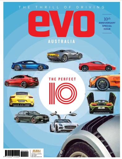 evo Australia magazine cover