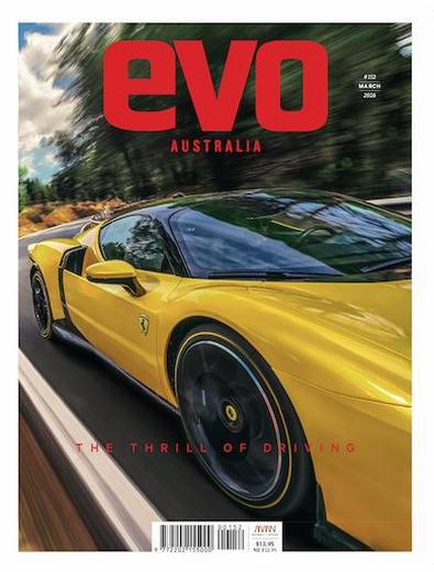 evo Australia magazine cover