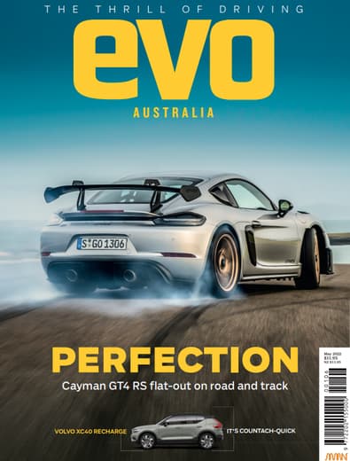 evo Australia magazine cover