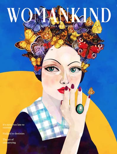Womankind magazine cover