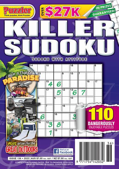 Killer Sudoku magazine cover