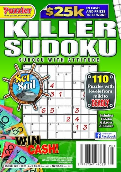 Killer Sudoku magazine cover
