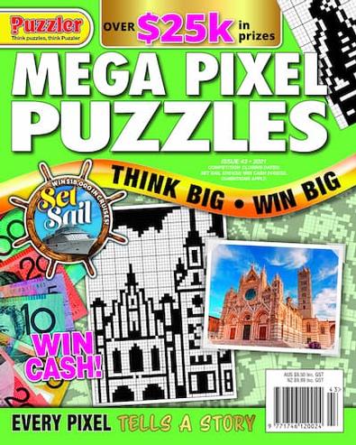Mega Pixel Puzzles magazine cover