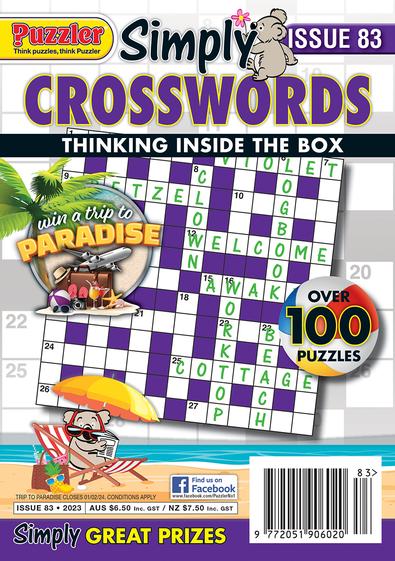 Simply Crosswords magazine cover