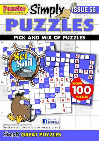 Simply Puzzles magazine cover