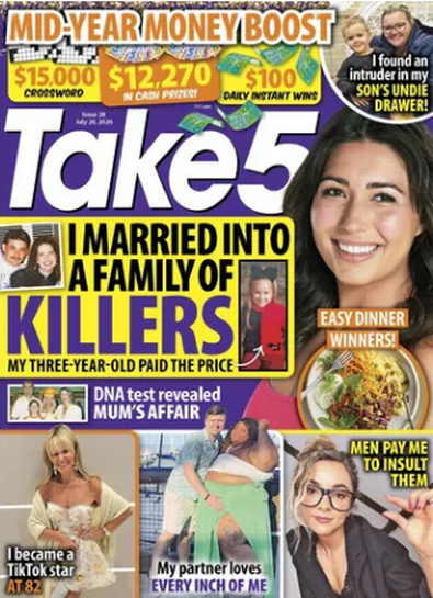 Take 5 magazine cover