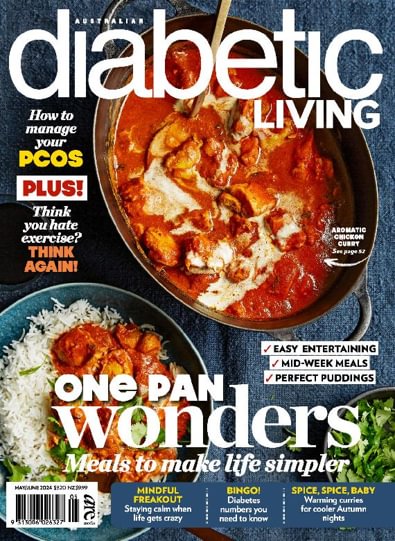 Diabetic Living magazine cover