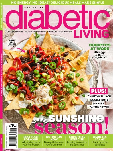 Diabetic Living magazine cover
