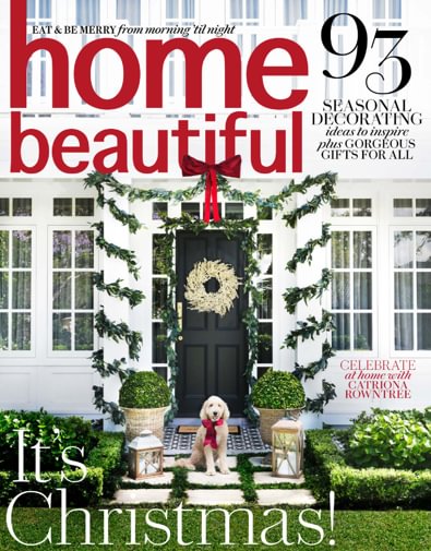 Australian home beautiful magazine cover