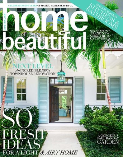 Australian home beautiful magazine cover