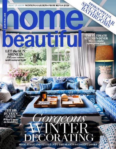 Australian home beautiful magazine cover