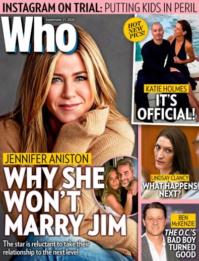 WHO magazine cover