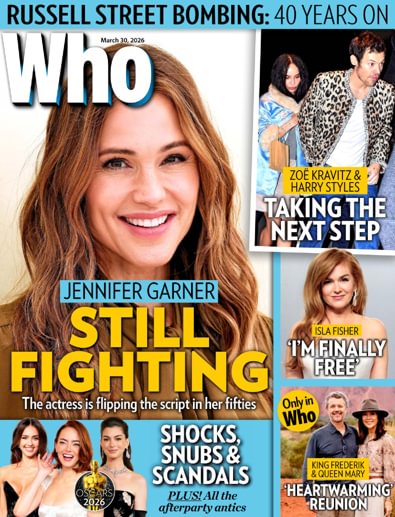 WHO magazine cover