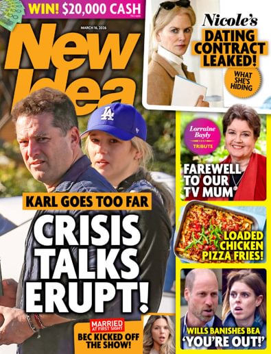 New Idea magazine cover