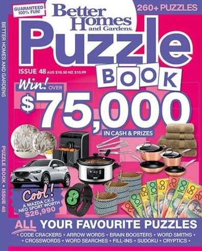 Better Homes and Gardens Puzzle Book magazine cover