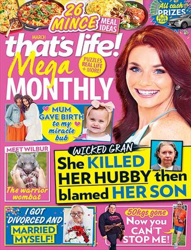 That's Life Mega Monthly magazine cover