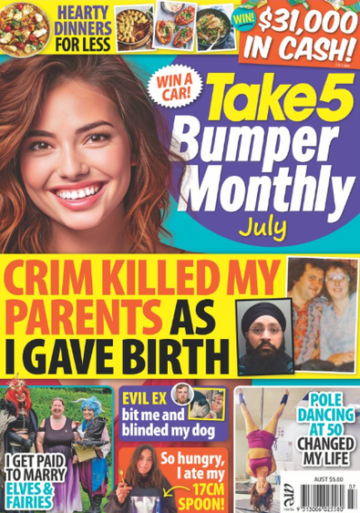 Take 5 Monthly magazine cover