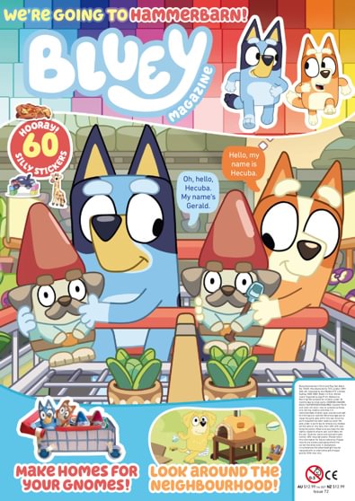Bluey magazine cover