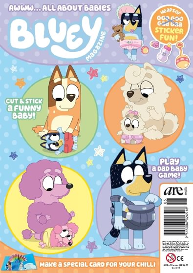 Bluey magazine cover