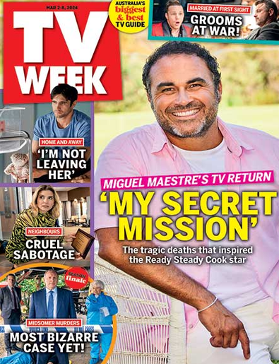 TV Week magazine cover
