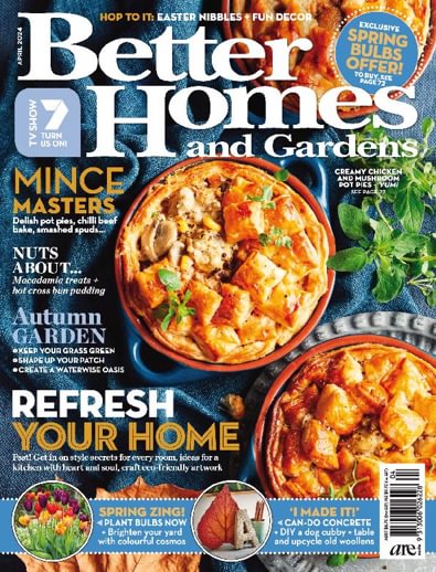 Better Homes and Gardens magazine cover