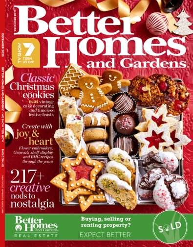 Better Homes and Gardens magazine cover