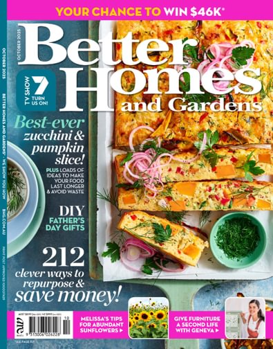 Better Homes and Gardens magazine cover