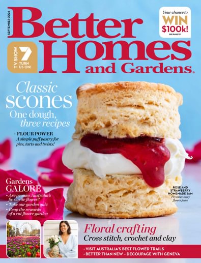 Better Homes and Gardens magazine cover