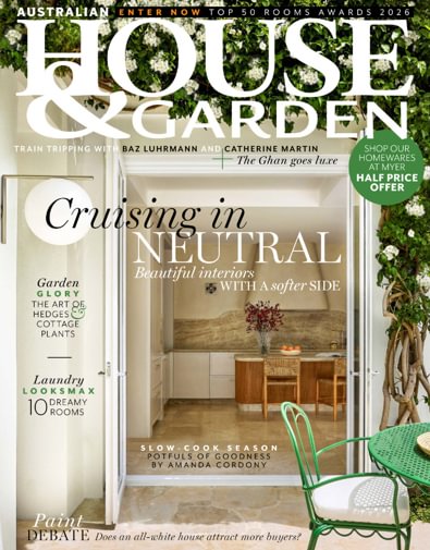 Australian House & Garden magazine cover