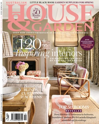 Australian House & Garden magazine cover