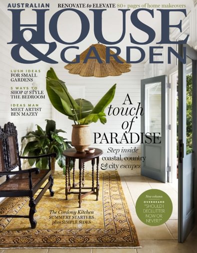 Australian House & Garden magazine cover
