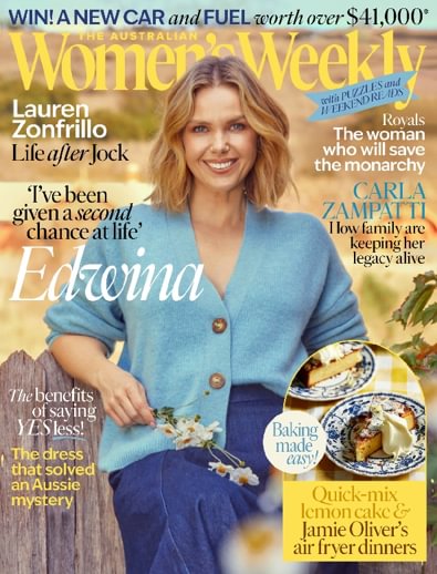 Australian Women's Weekly magazine cover
