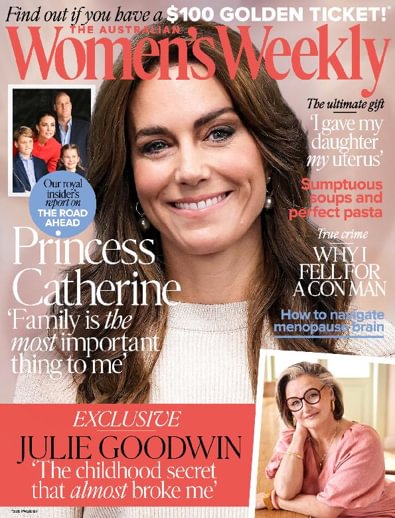 Australian Women's Weekly magazine cover